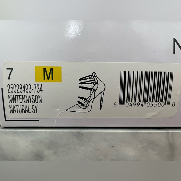 NIB Nine West Natural Tennyson Pump 7M - Picture 8 of 8